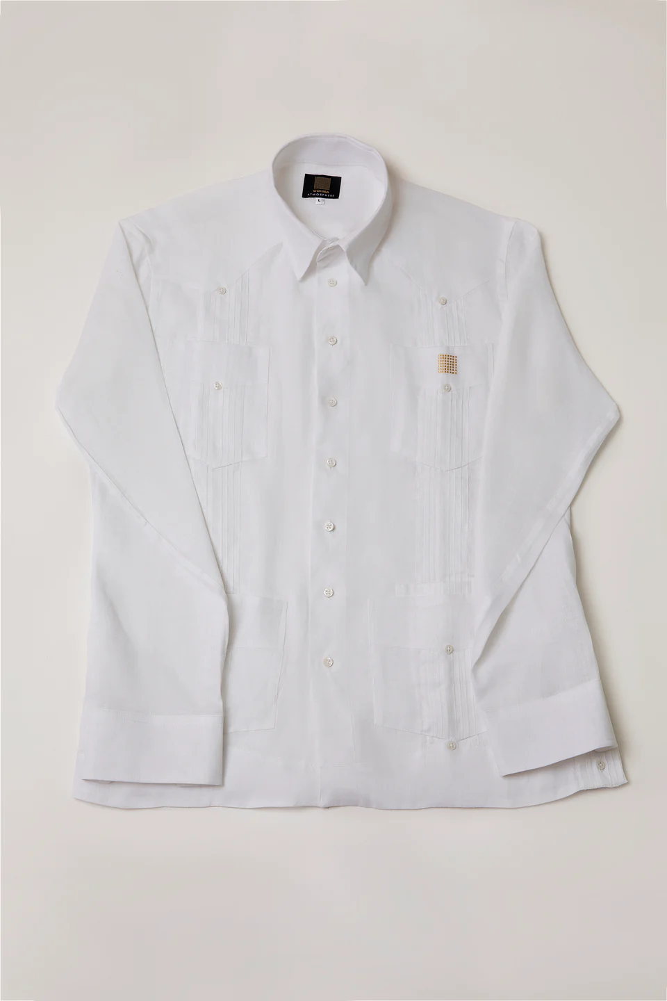 Cohiba Atmosphere Guayabera Comfort Fit White