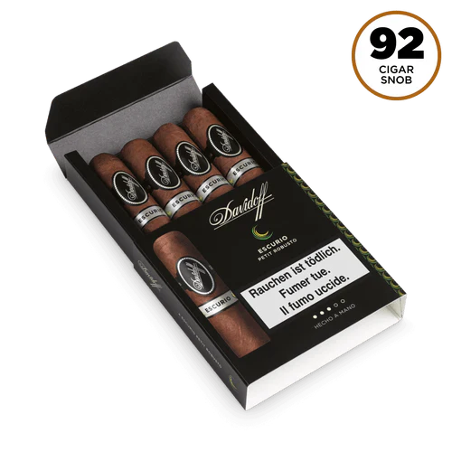 Davidoff Escurio Petit Robusto Cigar Pack Of 4