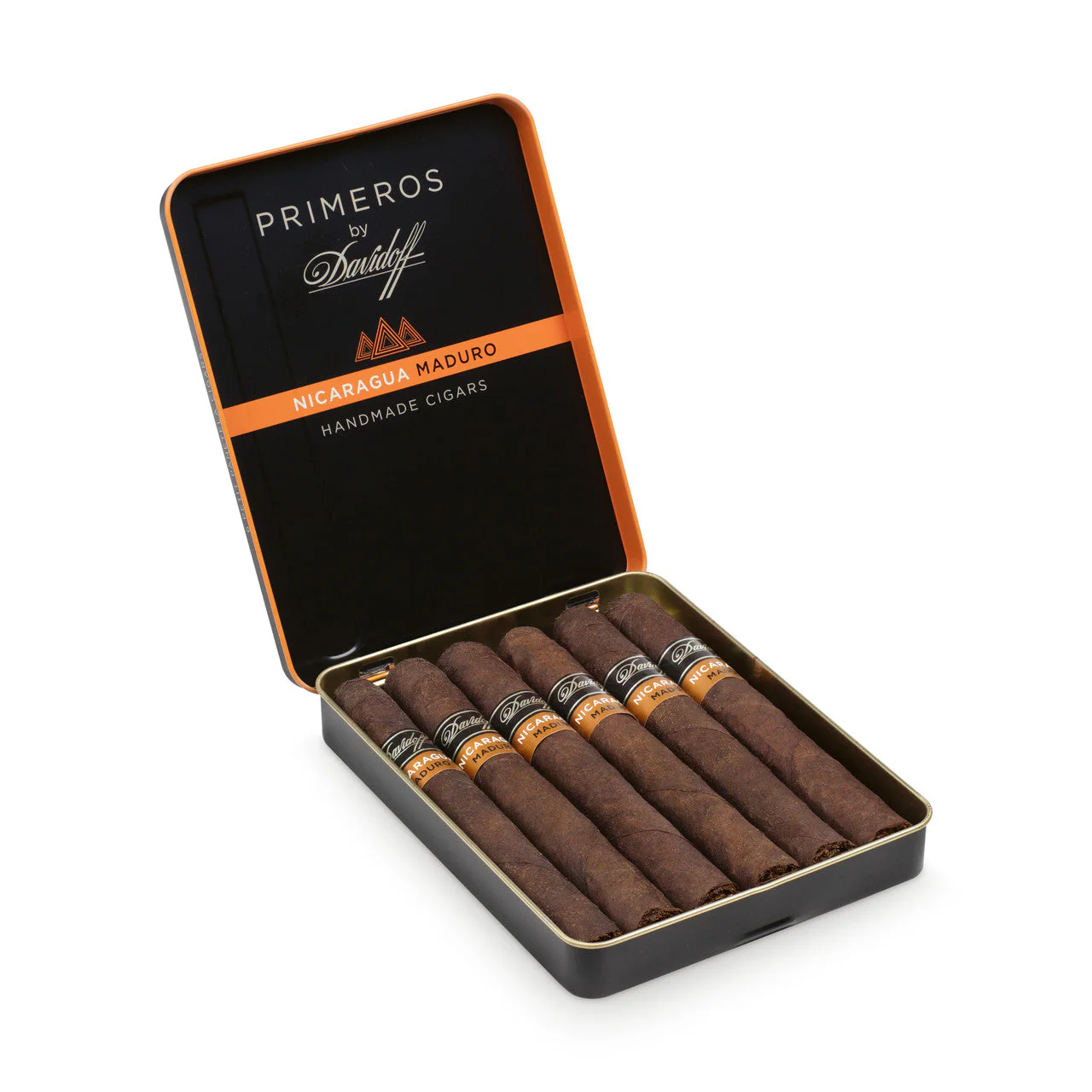 Davidoff Primeros by Davidoff Nicaragua Maduro Cigar Tin Of 6