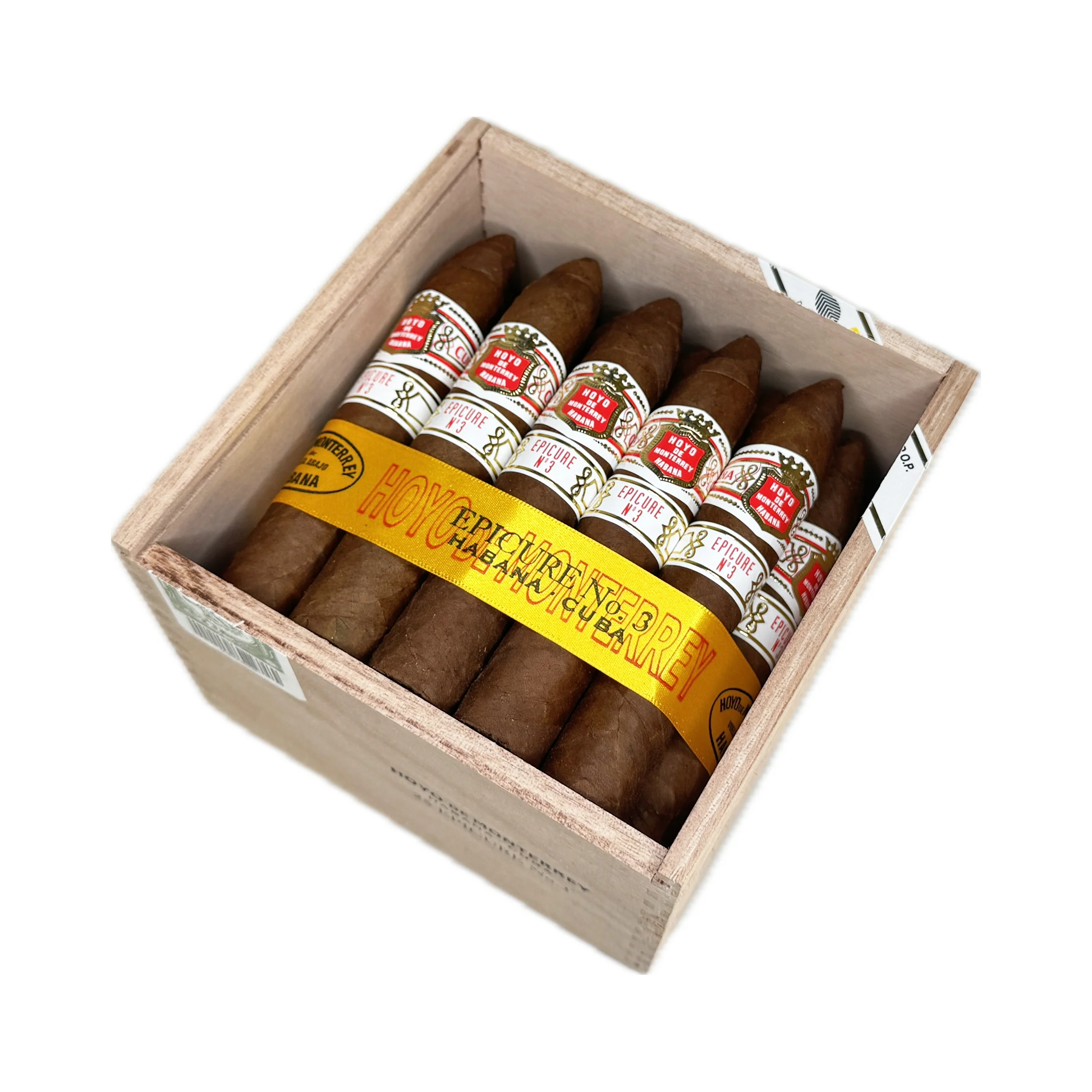 Hoyo de Monterrey Epicure No. 3 Cigar Box Of 25