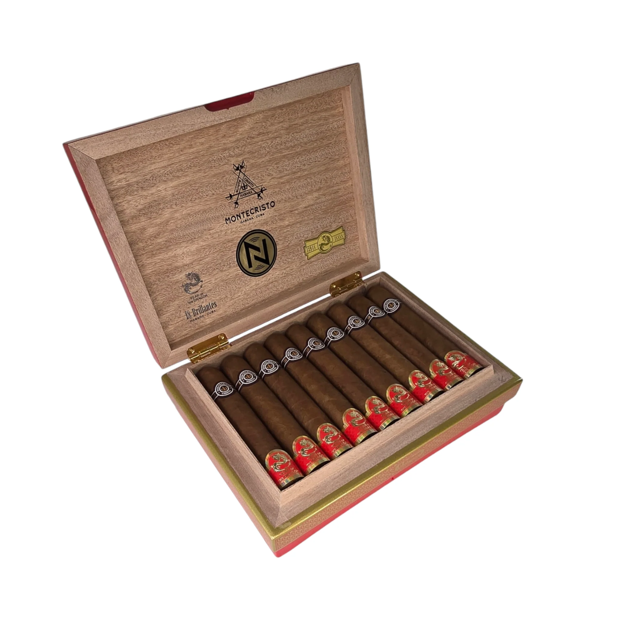 Montecristo Brillantes Cigar - Year of The Dragon Box Of 18