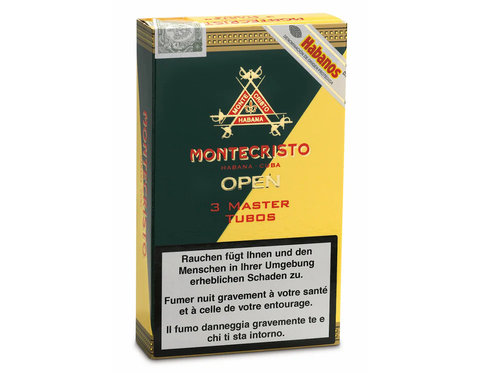 Montecristo Open Master Cigar Pack Of 3 AT